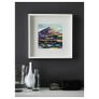 Sugar Loaf & Fields, Co. Wicklow. Large Framed Print by artist Helen Mathews Image 3