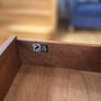 Refinished Mid century Stag Mahogany Desk / Dressing Table Image 6