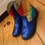 Next irisdecent rainbow cowboy boots size 12 Image 4