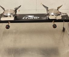 Crane 290 Duo Burner Iso-Butane double headed outdoor camping / fishing gas stove