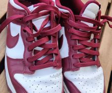 Nike Dunk Low Retro - Men's Sneakers Shoes Leather Red-White DD1391-601