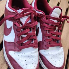 Nike Dunk Low Retro - Men's Sneakers Shoes Leather Red-White DD1391-601