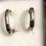 sterling silver hoop earrings Image 2