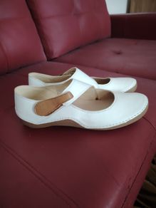Dasha Women's white genuine Leather Ballet New