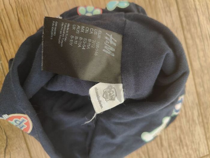 H&M Kids Paw Patrol Beanie Hat Size 2 - 3 Yrs