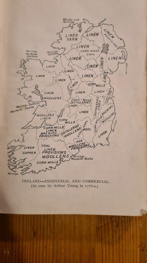 Outlines Of The Industrial History Of Ireland By John F Burke. VINTAGE FIRST EDITION. Hardback In Fair Condition. .