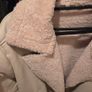 Zara Mens Cream Biker Jacket Image 5