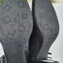 Jose Saenz black leather ankle boots with fringe and stud details - Sz 41 (Fit 7.5-8UK) - Bnwt Rrp 109 Image 8