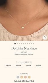 Dolphin Necklace