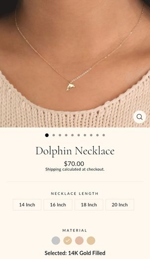 Dolphin Necklace