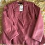 Zara Faux Leather Blazer brand new Image 3