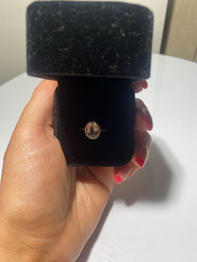 Morganite Ring 9ct Gold