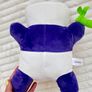 Aphmau MeeMeows Safari Purple Panda Cat Plush approx. 11"- length Used Please see photos Image 8