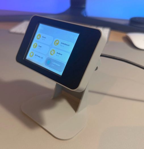 Home Assistant Desk Mount Cheap Yellow Display CYD