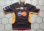 rugby jersey shirt Canterbury of New Zealand Size M medium Newport Gwent Dragons Home 2008-09