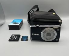 Canon PowerShot A3500 IS 16MP Digital Camera Black