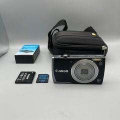 Canon PowerShot A3500 IS 16MP Digital Camera Black