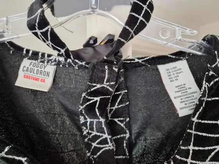 TK Maxx Foggy Cauldron Kids Witch Costume Set (Dress + Hat) - Age 9-10