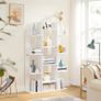 _Tree-Shaped Bookcase with 13 Compartments, white Image 2