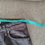 Zara cotton denim brown jeans 24 inch waist and 32 inch leg in very good condition see last two photos for exact measurements FREE STANDARD POSTAGE INCLUDED Image 9