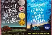 Aristotle and Dante Discover the Secrets of the Universe and Aristotle and Dante dive into the Waters of the World Benjamin Alire Saenz Book Series Duology