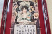 Coca Cola Metal Tray Italian