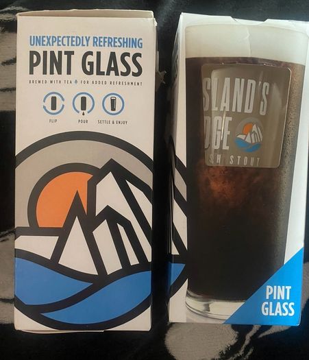 Beer pint glasses
