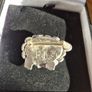Irish Sheep/Ram Pin Frances M. Donnan pewter Image 2