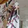 Oasis white floral butterfly blouse fancy M/L 16 Image 5