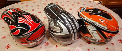 Motor bike helmets size M