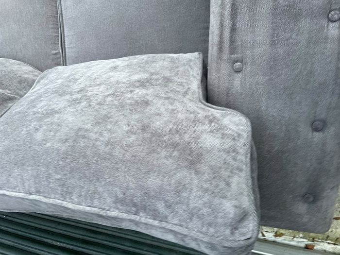 verona corner sofa &footstool