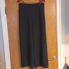 Dunnes  Stores  Black Trousers.   S.14. New - No Tag.