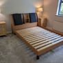 King Size Bed with Headboard Storage (Need Gone) Image 6