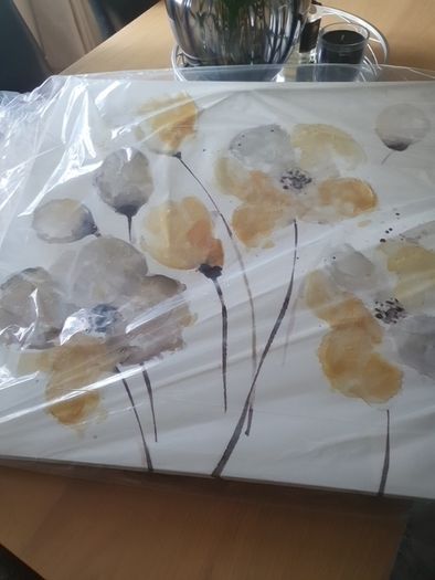 2x prints on canvas .