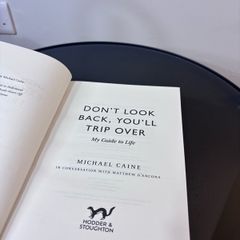Don't Look Back You'll Trip Over - Book