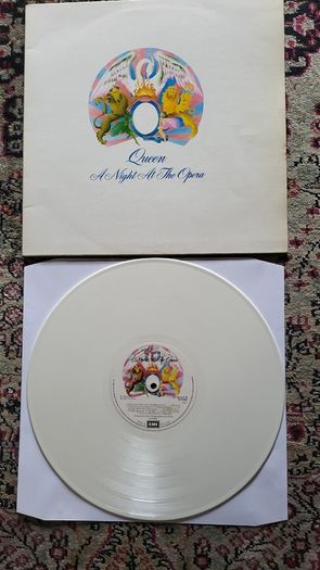 Queen: A Night At The Opera white vinyl LP