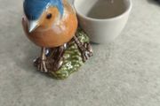 Quail Chaffinch With Egg Cup