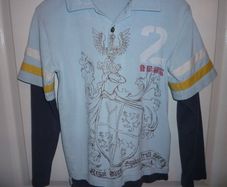 H&m Cotton Sweater Boys Age 9 Pale Blue.  Very good condition