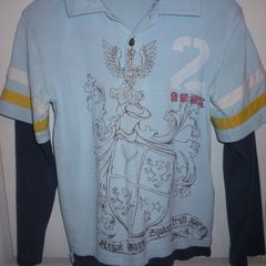H&m Cotton Sweater Boys Age 9 Pale Blue.  Very good condition