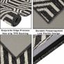 Laundry Runner Rug Non-slip 50x150cm Woven Runner Rug for Hallway Machine Washable (MULTIPLE COLOURS/SIZES) Image 6