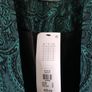 BNWT Green and black jacquard blazer. Size 12 Image 3