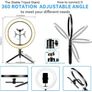10" LED Ring Light Dim able Lighting Kit Phone Selfie Tripod Makeup Youtube Image 2