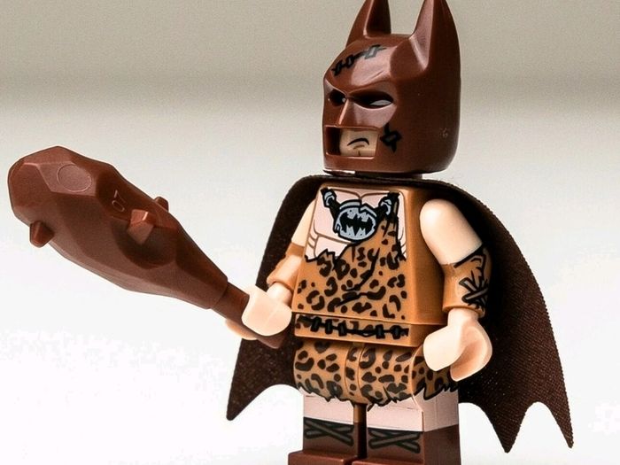 Lego CLAN OF THE CAVE Batman Minifigure Lego Batman Lego Minifigure