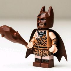 Lego CLAN OF THE CAVE Batman Minifigure Lego Batman Lego Minifigure