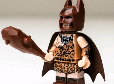 Lego CLAN OF THE CAVE Batman Minifigure Lego Batman Lego Minifigure