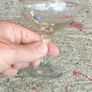 4 x original vintage babycham glasses 1970s ,collectors items ,good colour nice condition, price includes free shipping or if buyer collects cheaper,,see pictures for condition, sold as is , Image 5
