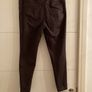 Brown faux leather pants Image 3
