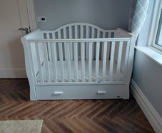 Oslo Sleigh Bed (Baby - 5yo)