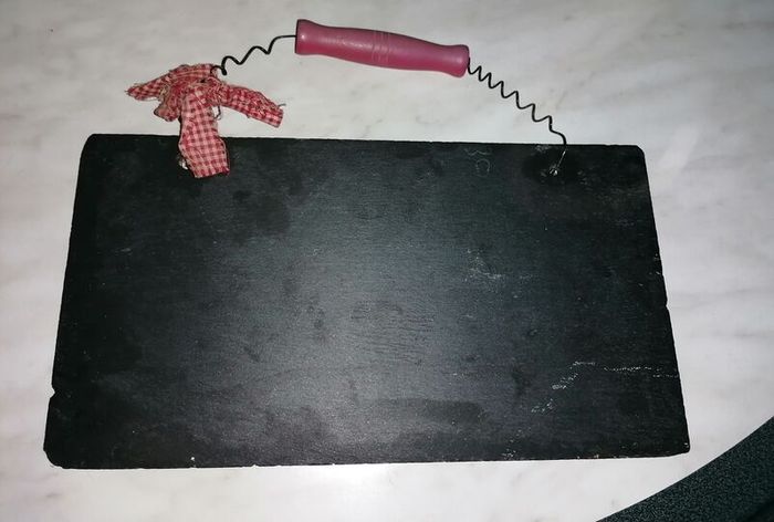 Hanging Home Decor Slate Sign Plaque