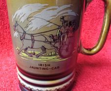 Vintage Wade Musical Mug (Irish Jaunting Car)
